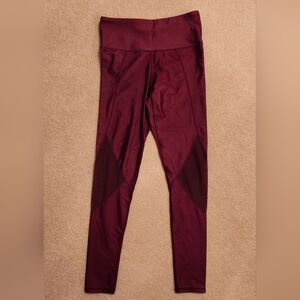 Burgundy Leggings